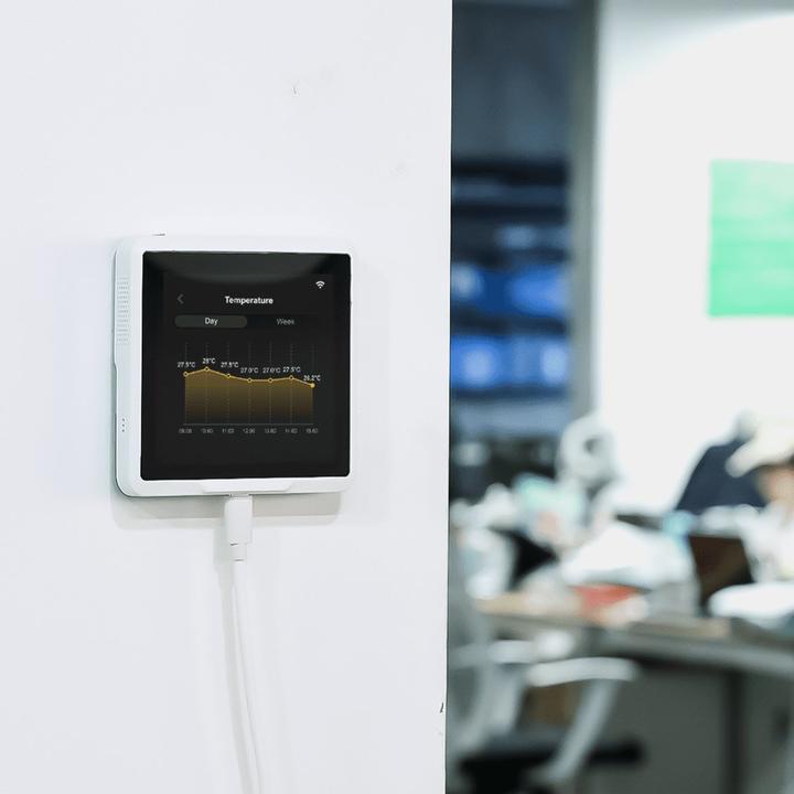 Actual product image Seeed Studio SenseCAP Indicator D1 4inch IoT Touch Display