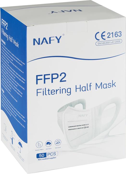 Produktbild tectake Staubschutzmaske (FFP2, 200 x)