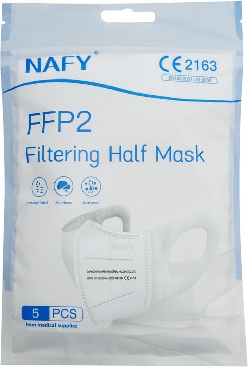 Produktbild tectake Staubschutzmaske (FFP2, 200 x)