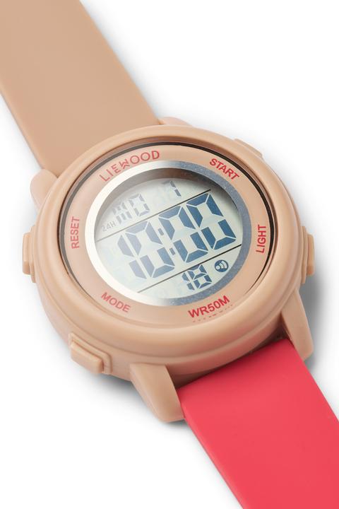 Immagine prodotto Liewood Sussi Armbanduhr, Watermelon multi mix (34 mm)