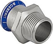 Produktbild Geberit MAPRESS EDELSTAHL adapter with 3/4 "external thread - 31707