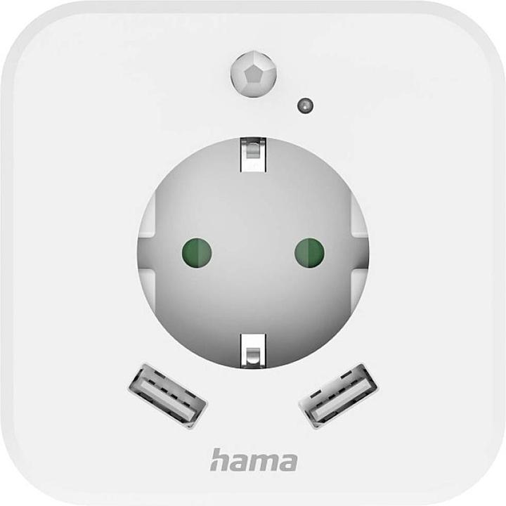 Produktbild Hama 00223498 LED-Nachtlicht mit Bewegungsmelder LED Tageslichtweiss Weiss