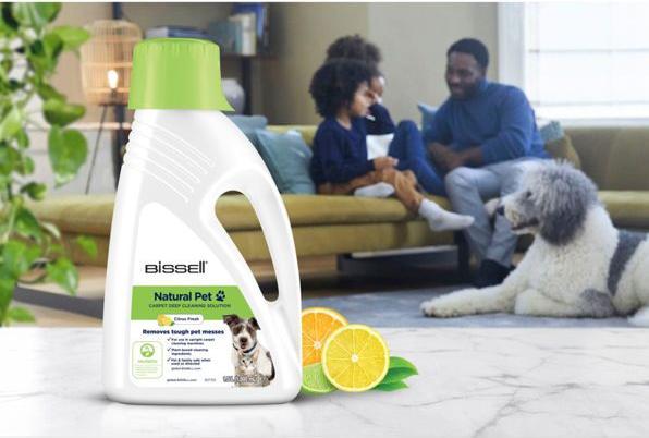 Produktbild Bissell Upright Carpet Cleaning Solution Natural Wash and Refresh Pet 1500 ml