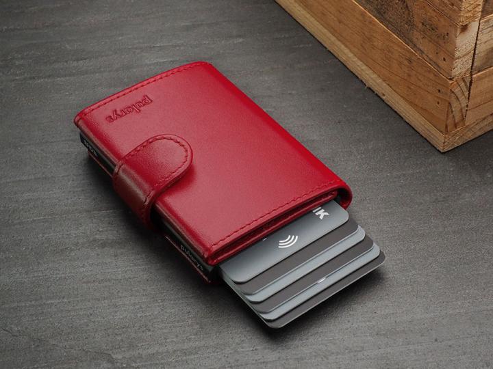 Actual product image Pularys Wallet SOHO ZIP credit card holder