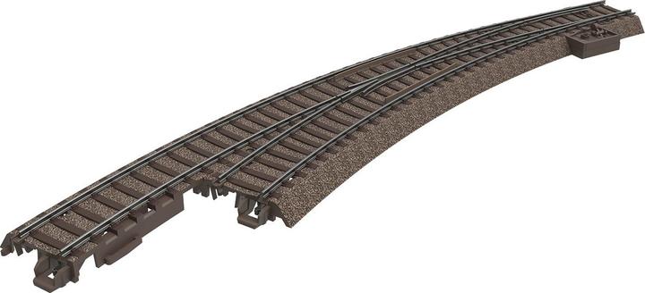 Actual product image Trix H0 C-track T62771 turnout, link (Track H0)