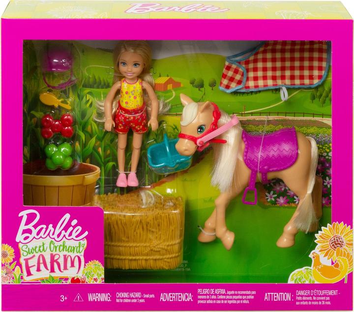 Image du produit Barbie BRB S'amuser à la ferme Chelsea+Pony