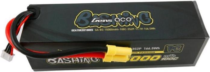 Actual product image Gens Ace RC Battery LiPo 15000 mAh 11.1 V 100C Bashing (11.10 V, 15000 mAh)