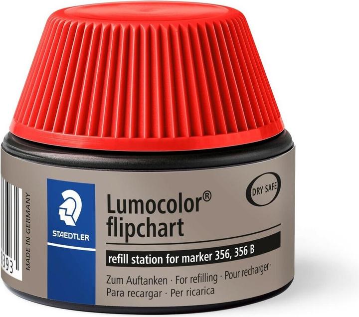 Image du produit Staedtler Lumocolor flipchart marker 488 56 Station de recharge pour marqueur 356 et 356 B, produit unique (Rouge, 1 x)