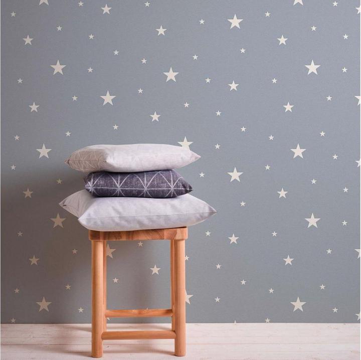 Actual product image Trenddeko Non-woven wallpaper Day & Night glow, 10.05 x 0.53 m (LxW) (53 x 1005 cm)