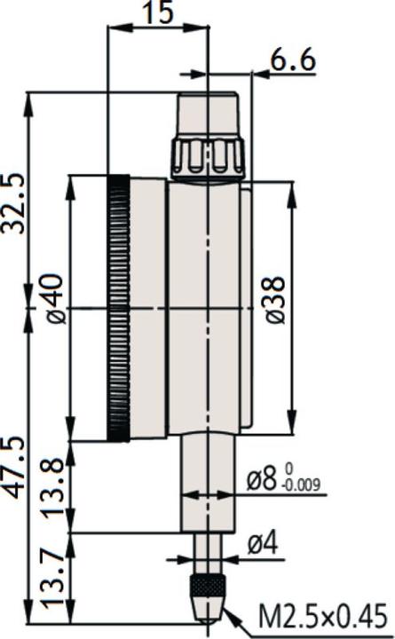 Produktbild Mitutoyo Messuhr 1044AB-60