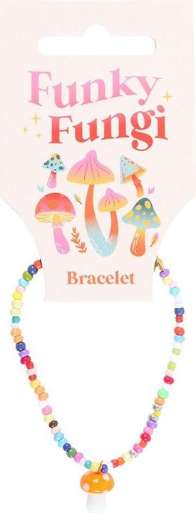 Produktbild Something Different Pilz Armband Charm Glas Perlenbesetzt (100% synthetisches Material)