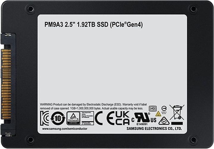 Image du produit Samsung PM9A3 Retail (1920 Go, 2.5")