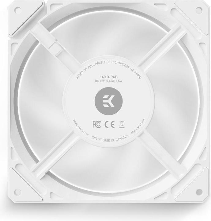 Image du produit EKWB EK Vanduo Blocks EK-Loop FPT 140er DRGB PWM Ventilateur, 600-2200U (140 mm, 1 x)