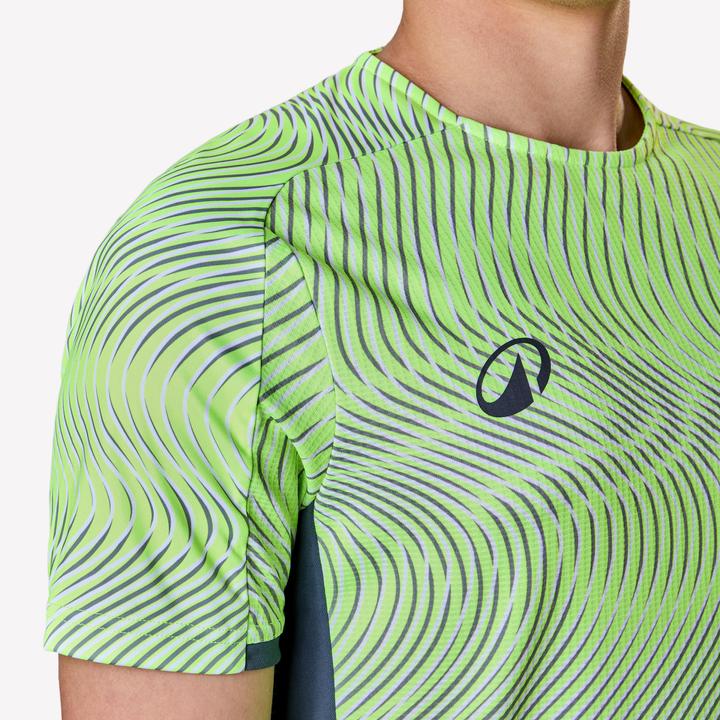Produktbild Kipsta Damen/Herren Fussball Trikot kurzarm - VIRALTO Wave gelb/grau (XL)