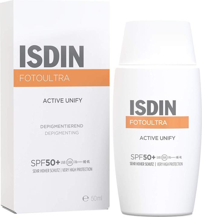 Produktbild Isdin FotoUltra Active Unify (Sonnencreme, SPF 50+, 50 ml)