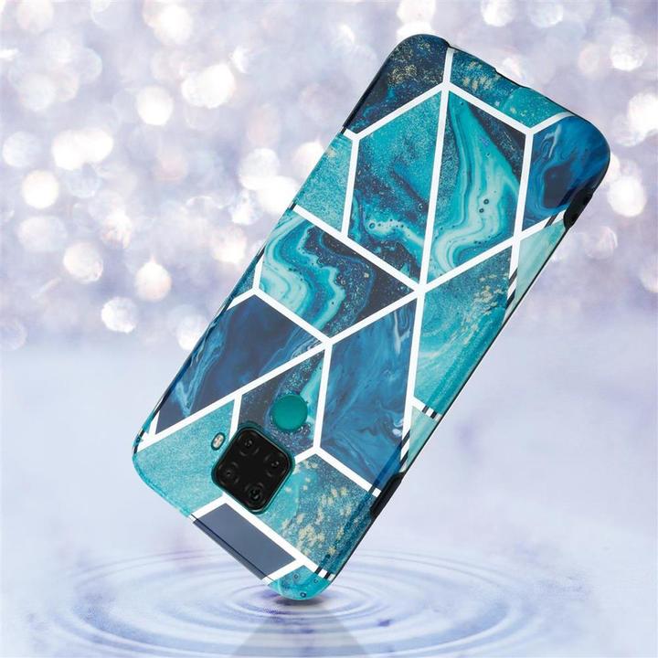 Produktbild Cadorabo IMD TPU Bunter Marmor Cover (Huawei Mate 30 Lite)