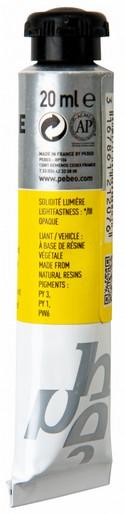 Actual product image Pebeo T7 Extra Fine Gouache (Chrome Yellow Light Imit., 20 ml)