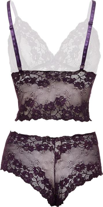 Produktbild Christine Le Duc SpitzenBraletteSet Valerie Lila (XL)