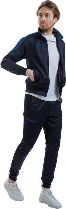Produktbild Givova Tuta Revolution Trainingsanzug marineblau-blau TR033 0402 2XS (XXS)