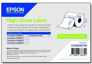 Actual product image Epson High gloss permanent acrylic adhesive