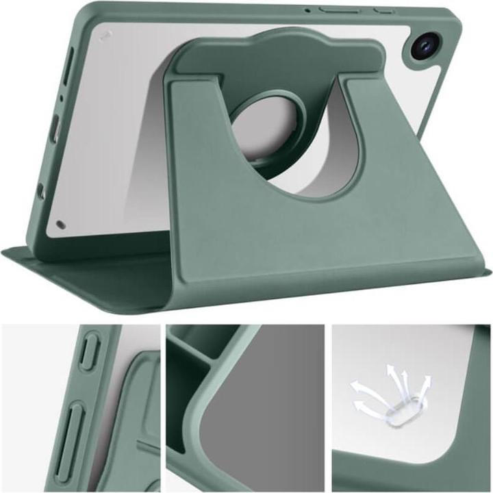 Produktbild Cover-Discount Galaxy Tab A9+ - 360-Grad Hülle dunkelgrün (Galaxy Tab A9+)