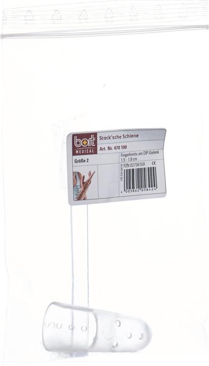 Image du produit Bort Medical Stack'sche Schiene transparent (2)