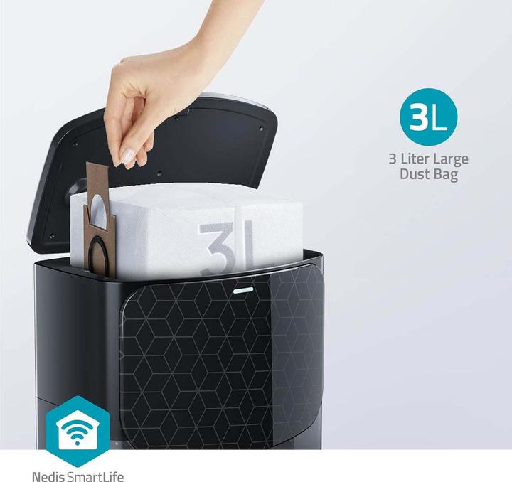 Productafbeelding Nedis SmartLife Robotstofzuiger Lasernavigatie | Wi-Fi | Capaciteit opvangbak: 0,6 l | Au (Stofzuigrobot)