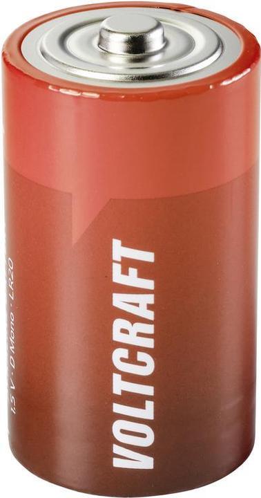 Produktbild Voltcraft LR20 Mono (D)-Batterie Alkali-Mangan 18000 mAh 1.5 V 1 St. (1 Stk., D, 18000 mAh)