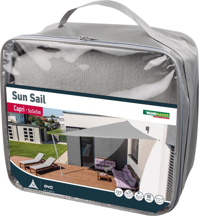 Image du produit Windhager Voile d'ombrage (5 x 5 x 5 m)