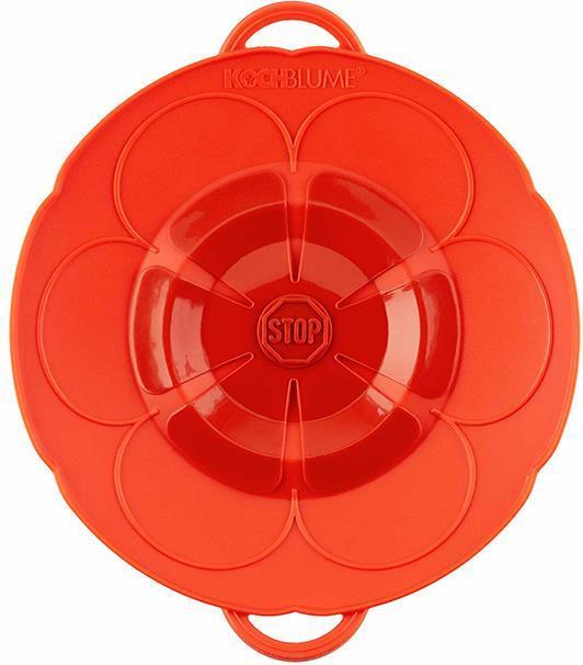 Kochblume Überkochschutz Kochschhutz S 22 cm rot