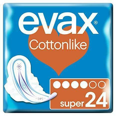 Produktbild Evax COTTONLIKE compresas super alas 24 u (Intimwaschlotion)
