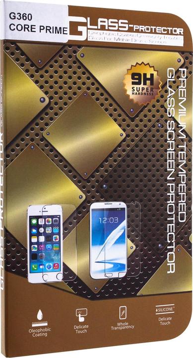 Actual product image Avizar Crystal clear film, glass screen protector (2 Piece, Samsung Galaxy Core Prime VE)