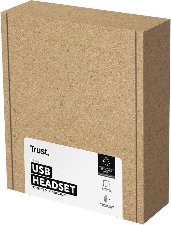 Image du produit Trust HS-260 CASQUE PC USB-ENC (Filaire, USB-A)