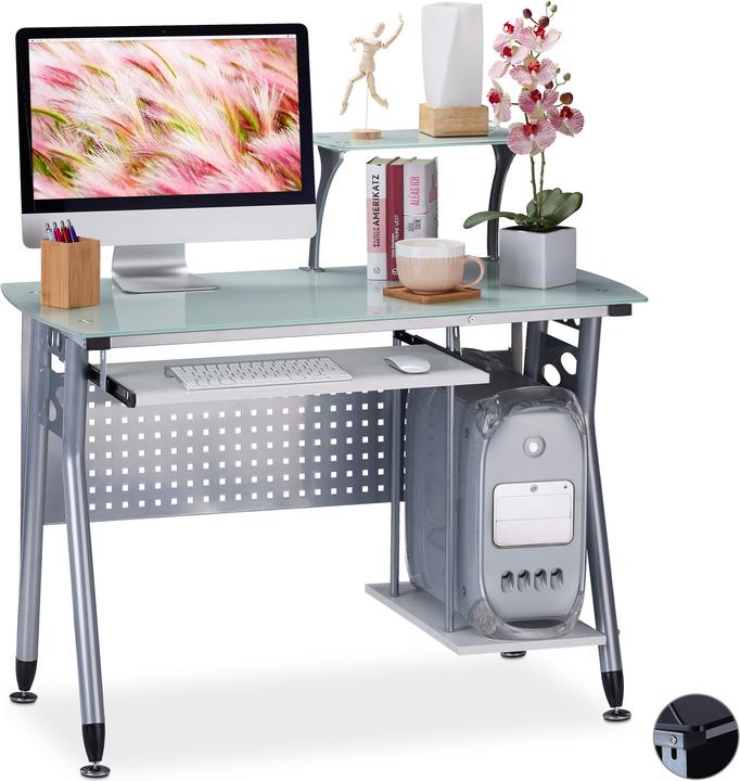 Produktbild Relaxdays Computertisch (105 x 55 x 98 cm)