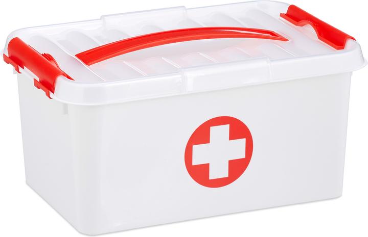 Actual product image Relaxdays medicine box