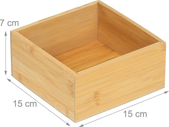 Actual product image Relaxdays Organiser box
