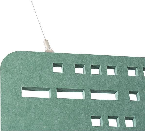 Image du produit eurokraft basic Panneau acoustique pour montage au plafond