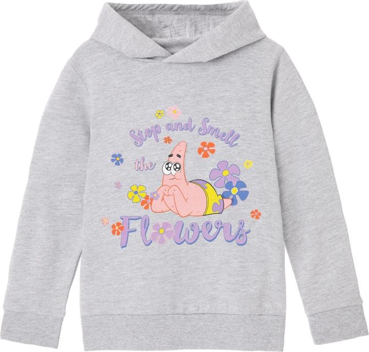 Immagine prodotto Spongebob Squarepants Stop And Smell The Flowers Felpa con Cappuccio Ragazze (116)