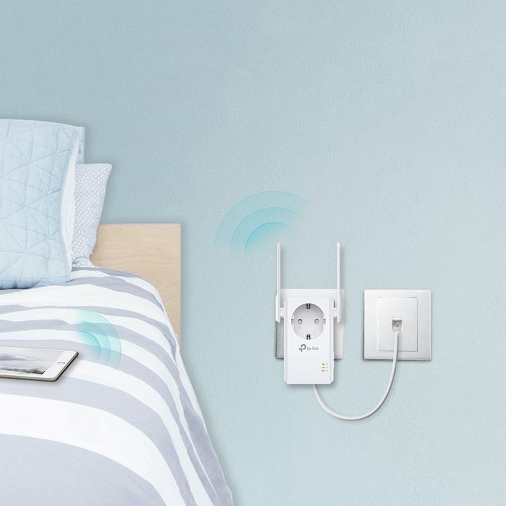 Produktbild TP-Link TL-WA860RE - 300 Mbit/s-WLAN-Repeater mit integrierter Steckdose (54300 Mbit/s)