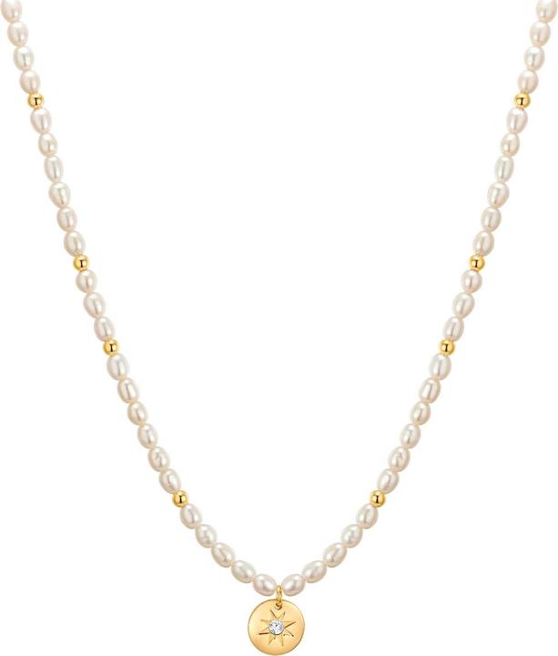 Yokoamii Damen Kette - 34174 (Metall-Legierung, 46.5 cm)