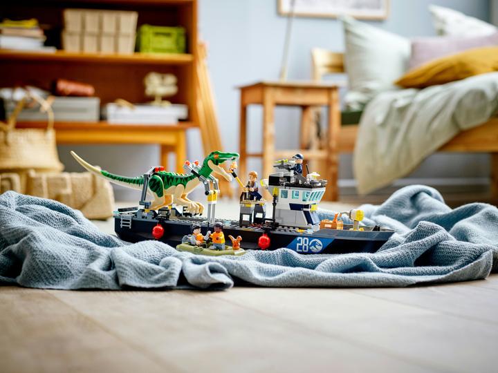 Image du produit LEGO Jurassic 76942 Dinosaure fuyant le bateau Baryonyx (76942, LEGO Jurassic World)