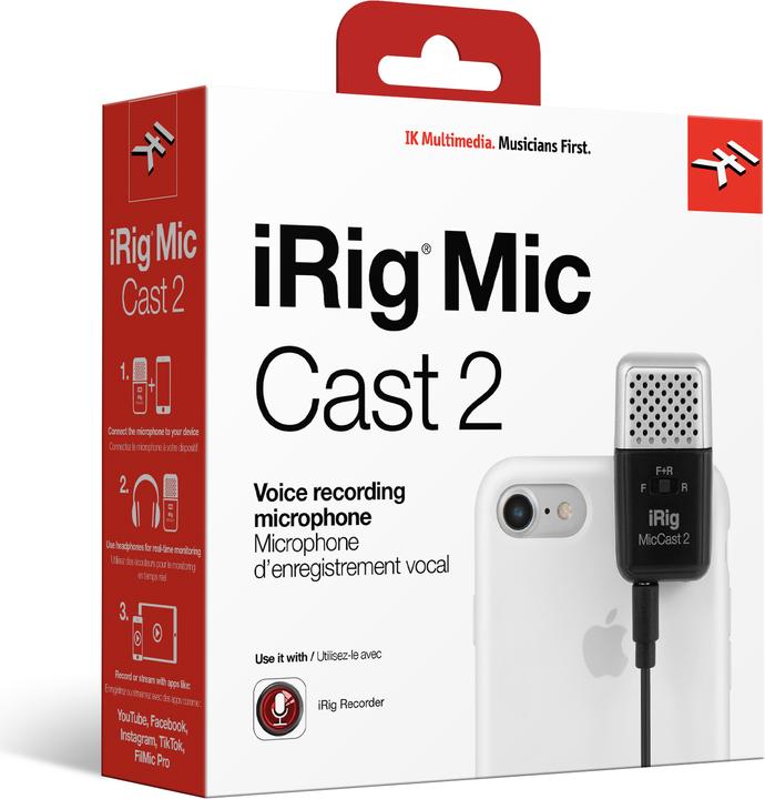 Image du produit IK Multimedia iRig Mic Cast 2