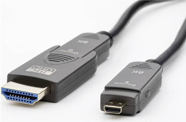 Immagine prodotto Transmedia Cavo HDMI in fibra ottica (HDMI 2.1, 8k@60Hz, eARC) (25 m, HDMI)