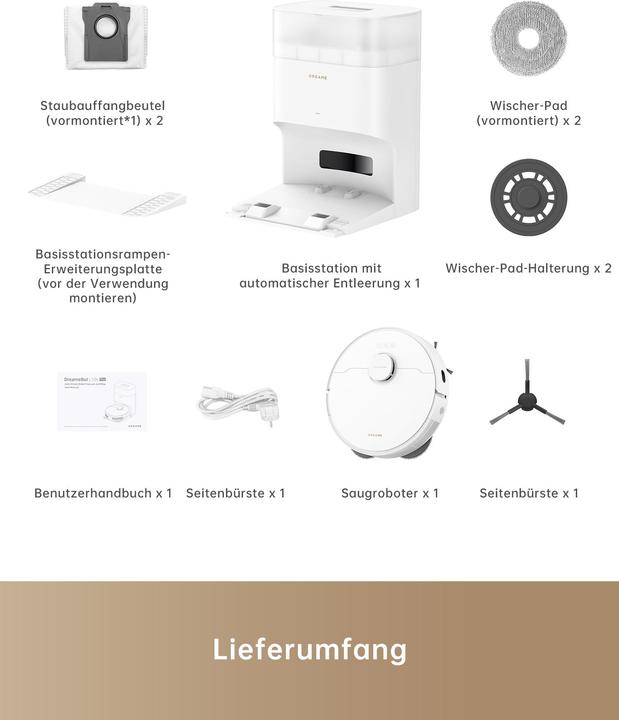 Immagine prodotto Dreame L10s Plus (Robot aspirapolvere)