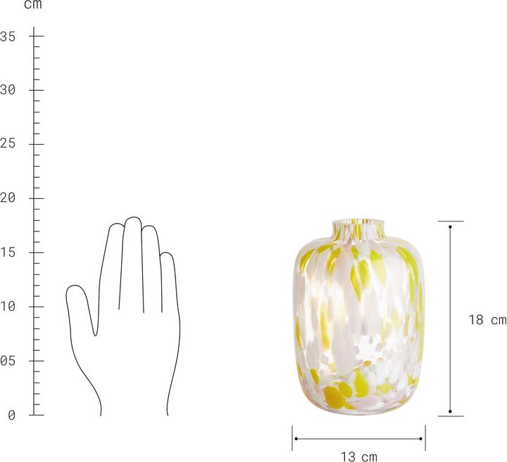 Actual product image home24 Confetti (1 x, Ø 13 x 18 cm)