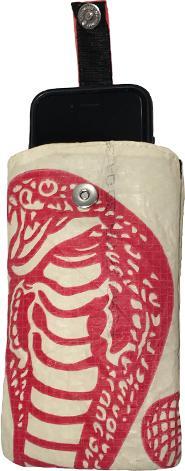 Image du produit Bekos Upcycling - appareil mobile - étui avec tirette en sacs de ciment recyclés Cobra L (Universel)