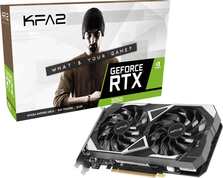 Image du produit KFA2 GeForce RTX 3050 EX 1-Click OC (6 Go)