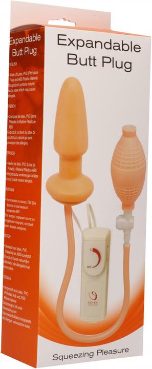 Image du produit Seven Creations Bouchon de cul extensible et vibrant