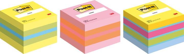 Actual product image Post-it Notes Cube Mini Lemon (51 x 51 mm)