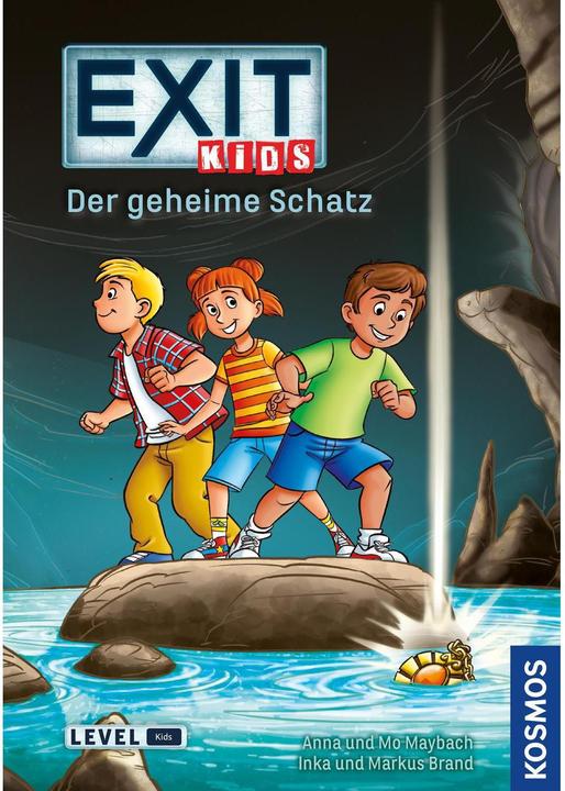 Produktbild Kosmos Exit Kids: das Buch - Der geheime Schatz (Deutsch, Burkhard Schulz, Markus Brand, Anna und Mo Inka Brand, Maybach Mo, 2019)